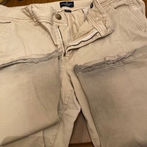 American Eagle, 18 Short, Khaki, boot cut pants